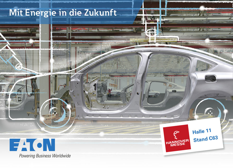 Eaton auf der Hannover Messe 2013: Mit Energie in die Zukunft